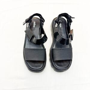 Melissa Shoes Kick Off Strappy Sporty Sandals Platform Size 9